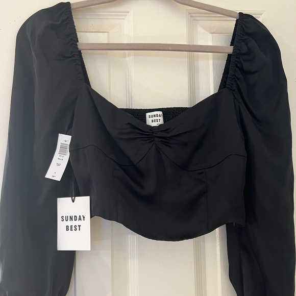 Aritzia Sunday Best Billie blouse - Picture 2 of 3